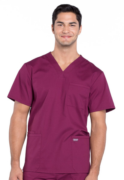 Cherokee Professionals Mens V-Neck Scrub Top