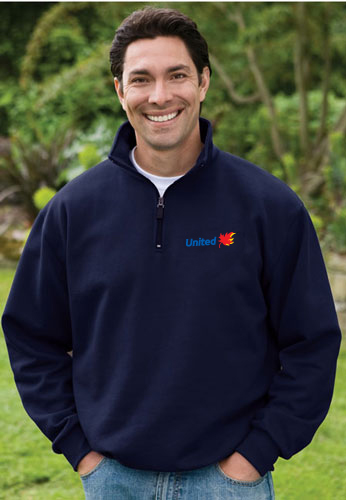 1/4 Zip Fleece Sweatshirt